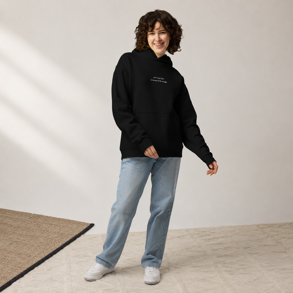 Lily flower print hoodie — Wild Lines collection by Atme