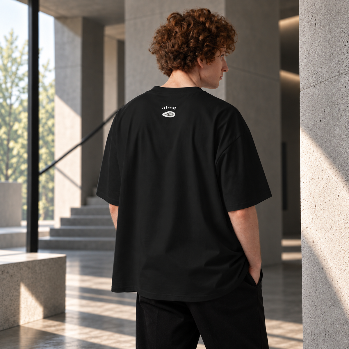 Organic oversized t-shirt for men - The little things