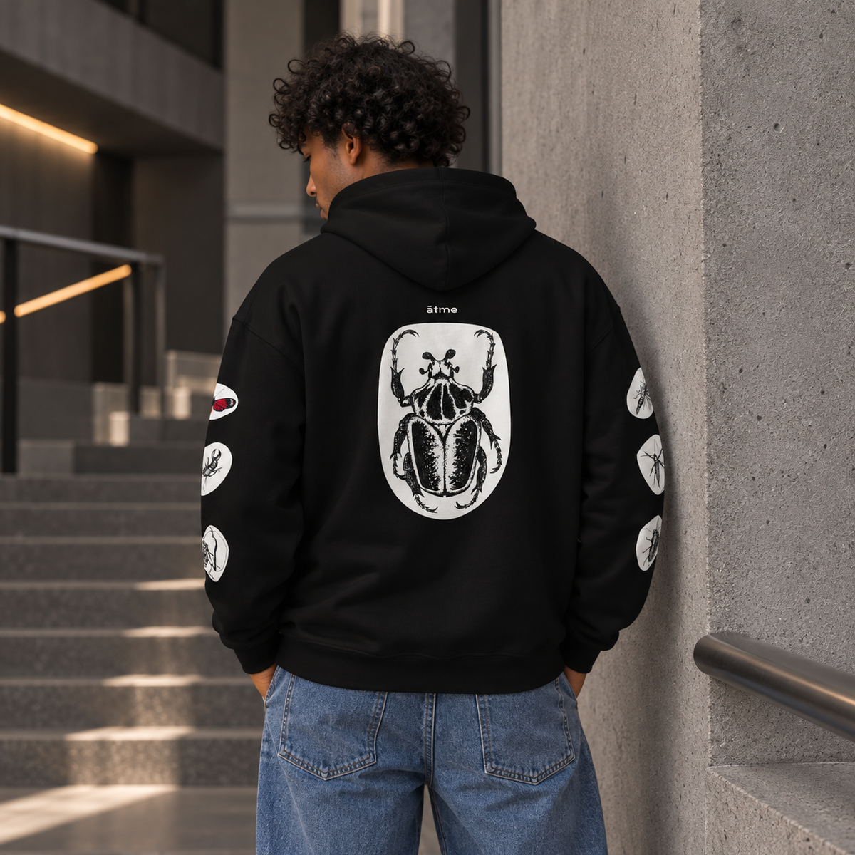Heavy blend zip hoodie for men