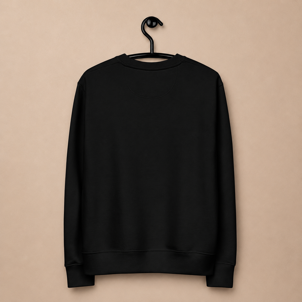 ĀTME crewneck sweatshirt — half-moon detail at back neck, ĀTME Original by Atme