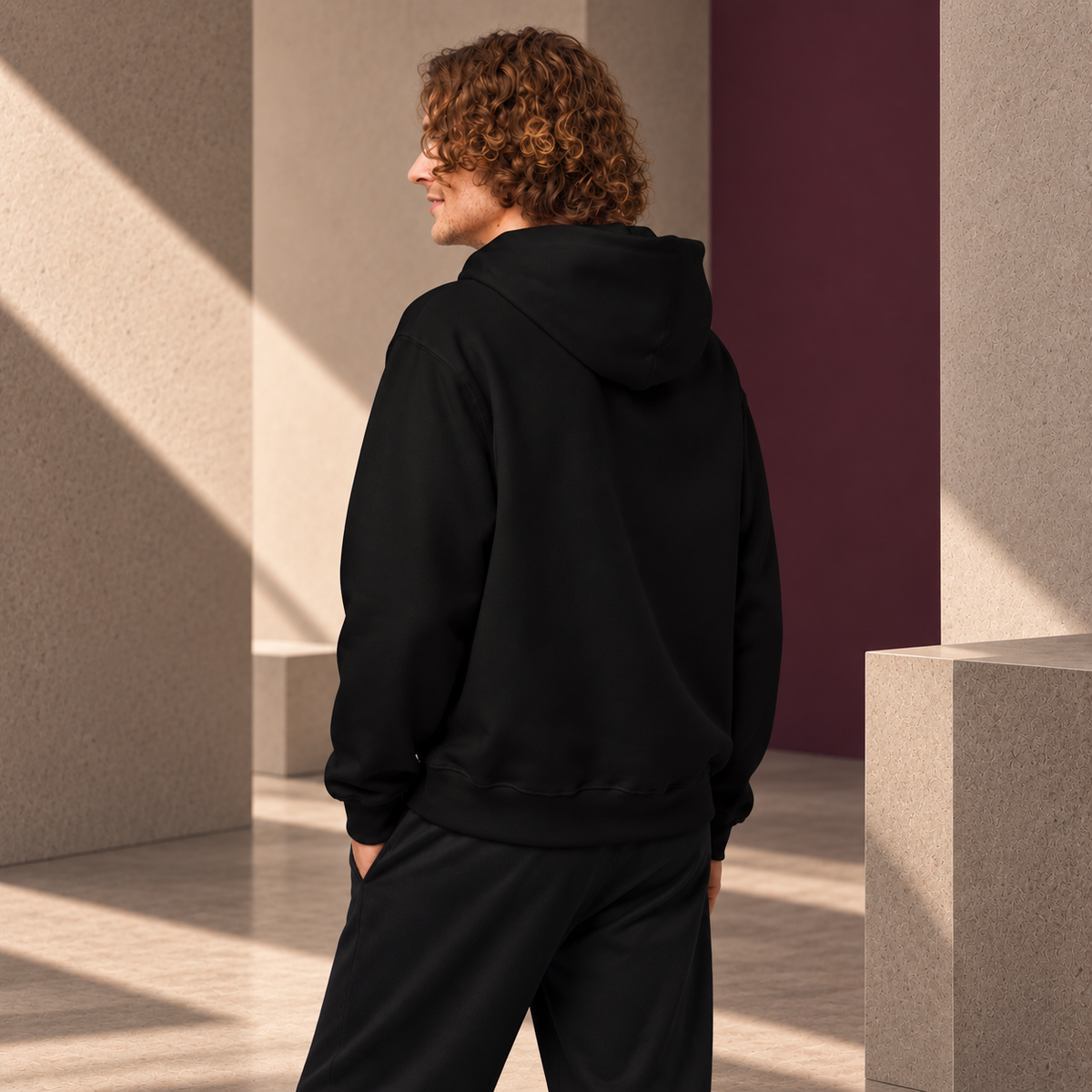 Stonozka - Oversized heavyweight hoodie for Men