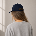 ĀTME organic hat close-up — quality fabric detail, ĀTME Original by Atme