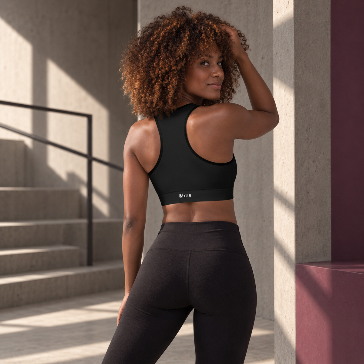 Padded Sports Bra - Stay Curious