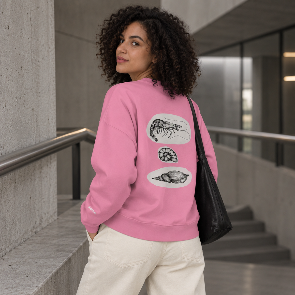 Women’s organic crew neck sweatshirt