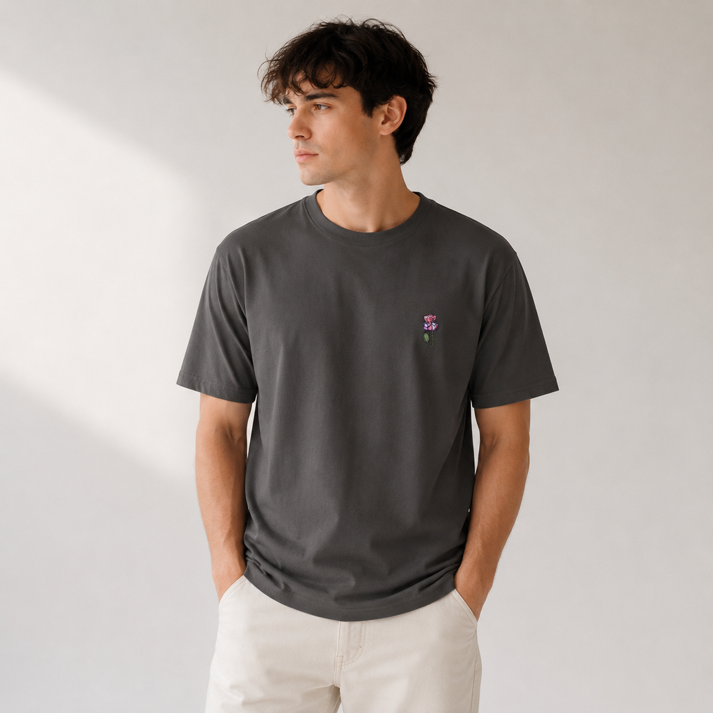 Wild One organic t-shirt — growing at my own pace, Wild Lines by Atme