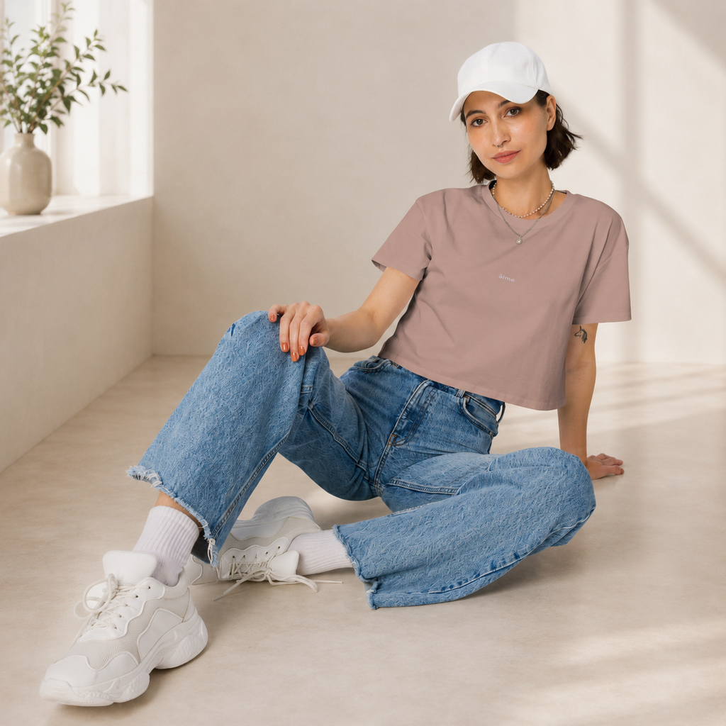 Wild Poppy Crop Top – Growing At My Own Pace