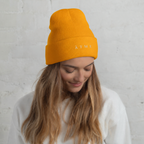 ĀTME beanie side view — soft knit texture, ĀTME Original by Atme