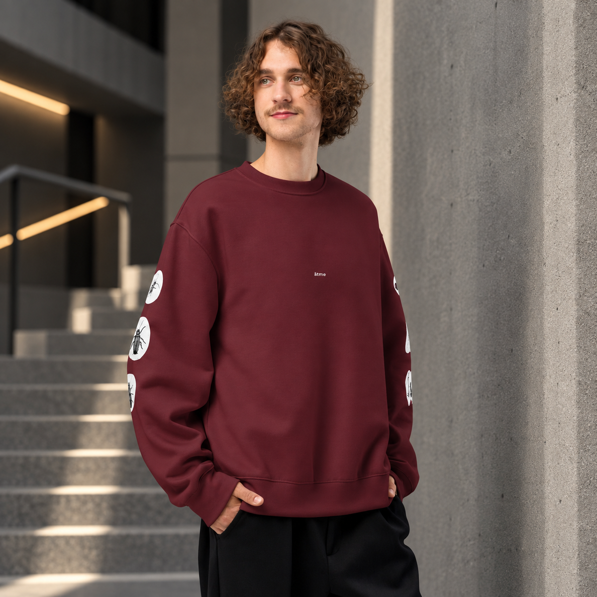 Oversized Heavyweight Sweatshirt Quiet Forms