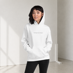 Wild One hoodie side view — relaxed fit, Wild Lines collection by Atme