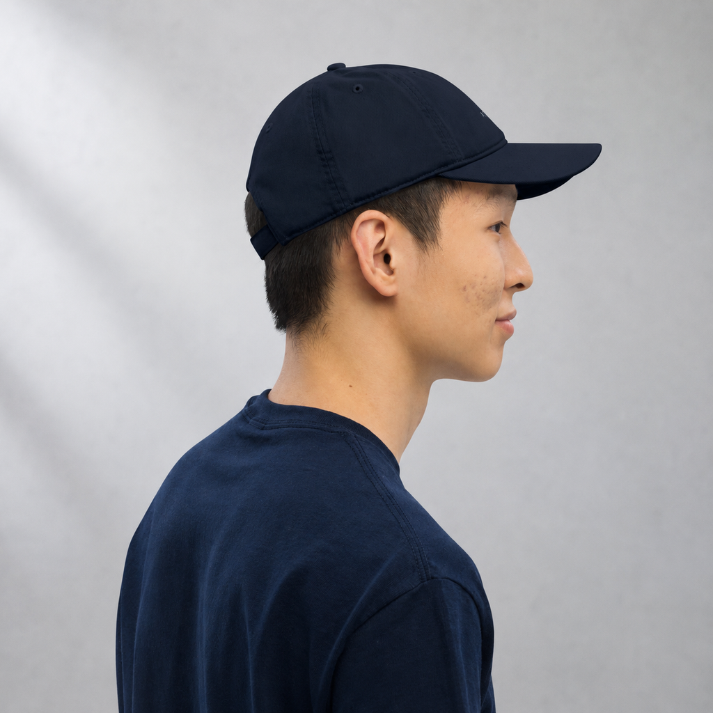 ĀTME dad hat back view — clean finish, ĀTME Original by Atme