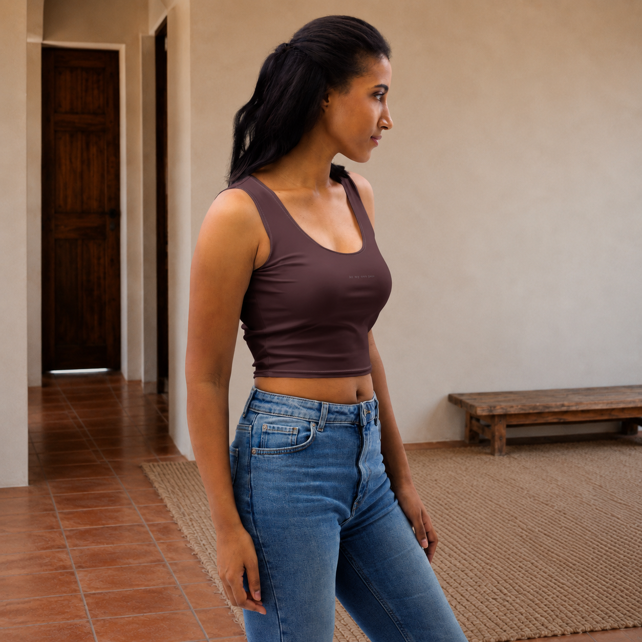 Wild One Smooth Crop Top