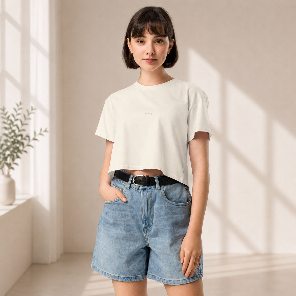 Wild Poppy Crop Top
