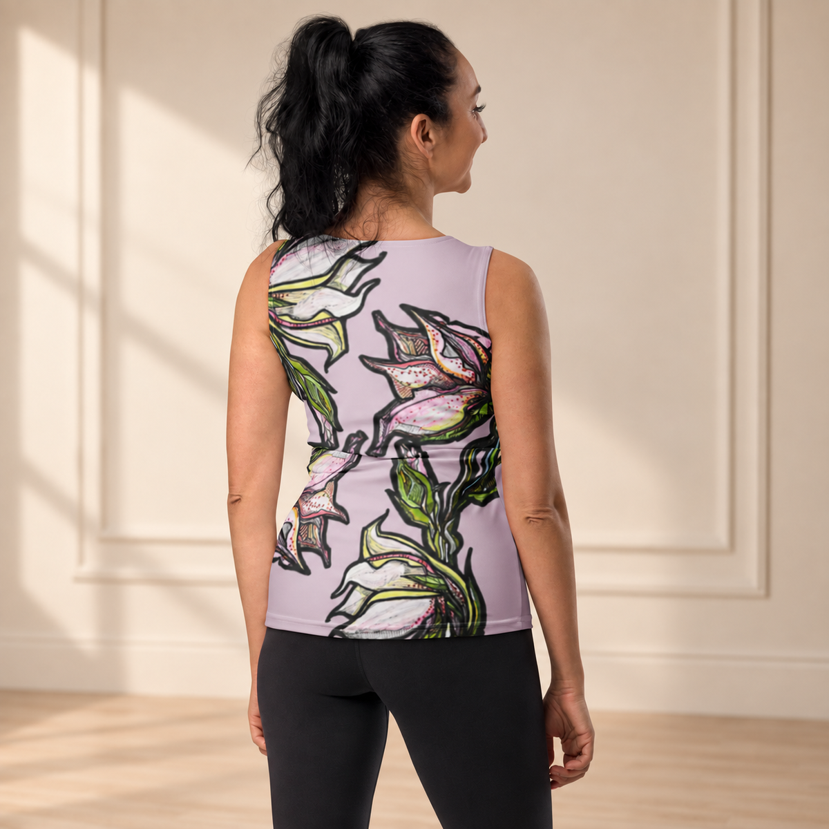 Lily Tank Top in Pink
