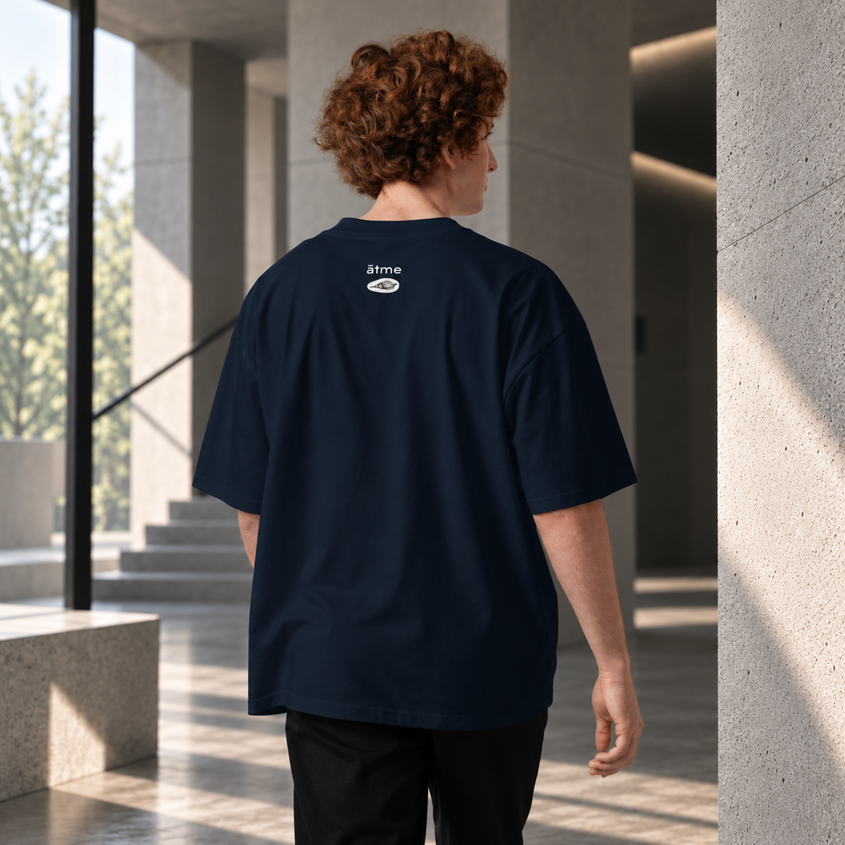 Organic oversized t-shirt for men - The little things