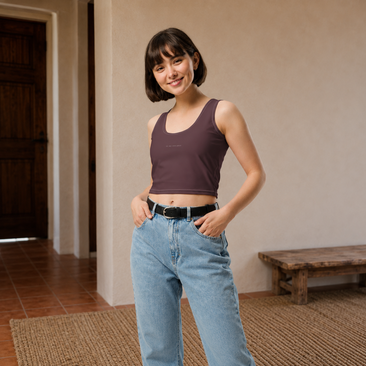 Wild One Smooth Crop Top