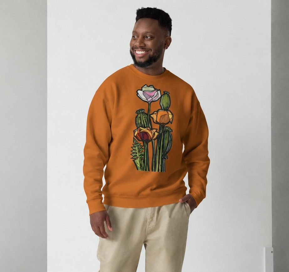 Wild Poppy Unisex Premium Sweatshirt