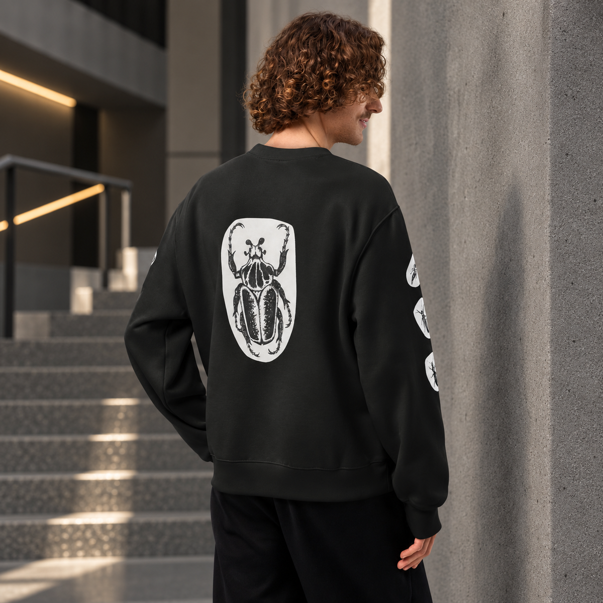Oversized Heavyweight Sweatshirt Quiet Forms