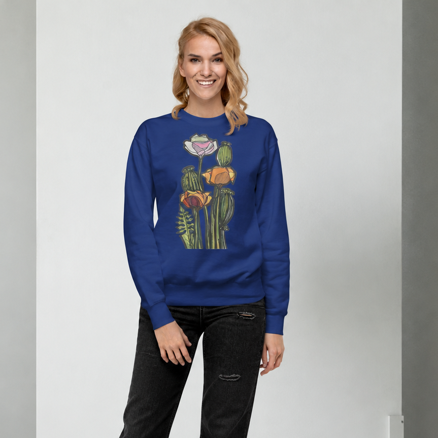 Wild Poppy Unisex Premium Sweatshirt
