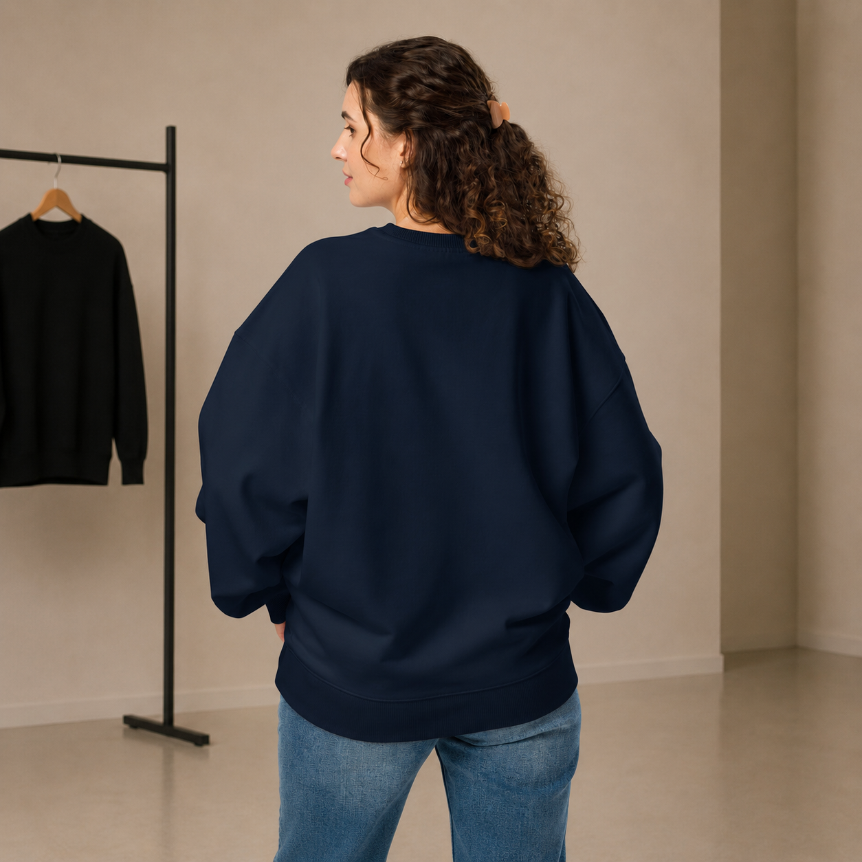 ĀTME Organic Oversized Sweatshirt for Men