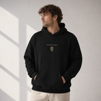 Tulips flower hoodie — wearable art, Wild Lines collection by Atme