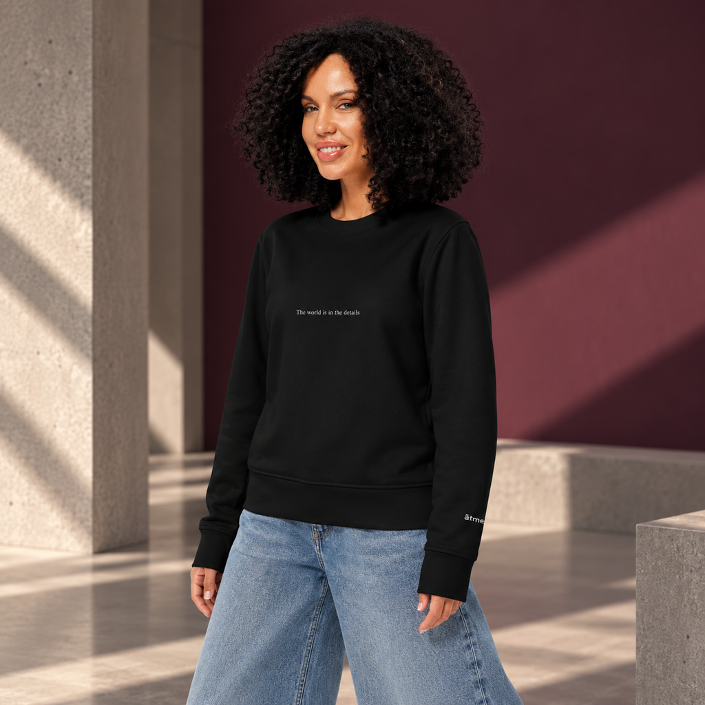 Unisex organic mid-weight sweatshirt