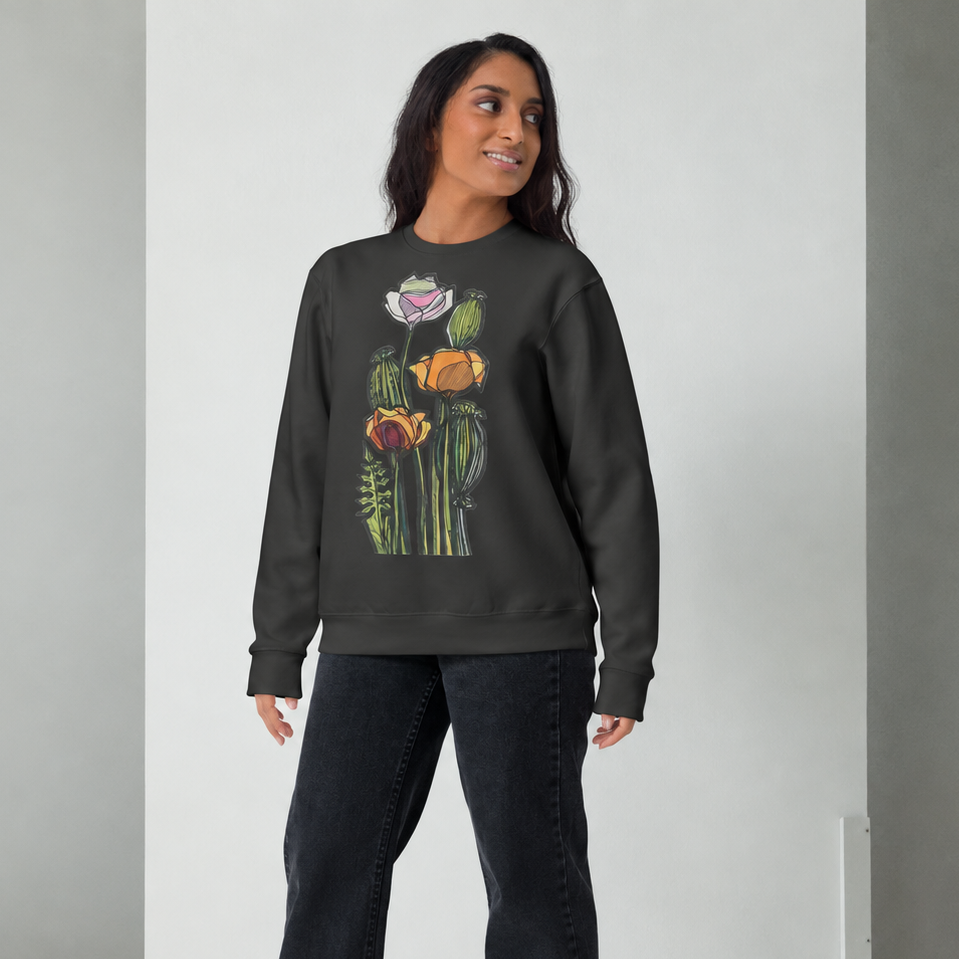Wild Poppy Unisex Premium Sweatshirt