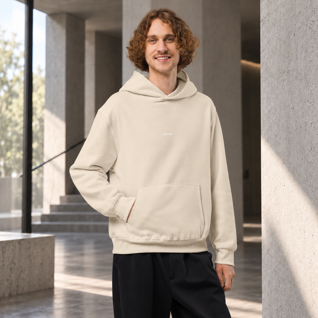 Oversized Heavyweight Hoodie for Men - In praise of small lives