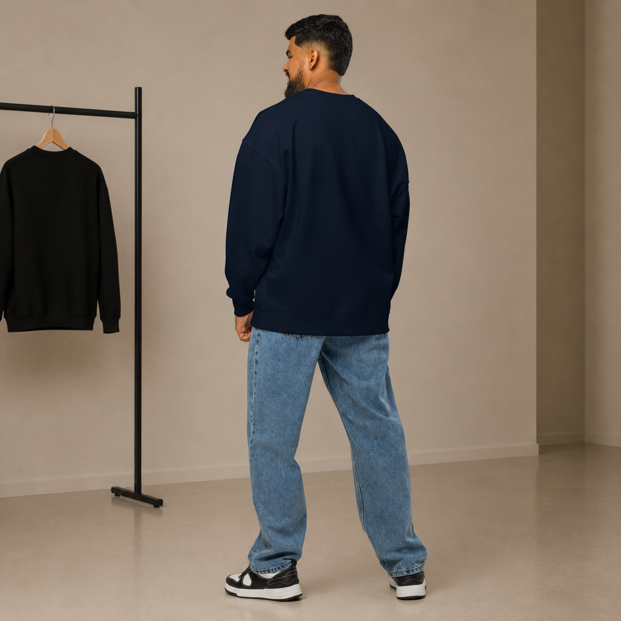 ĀTME Organic Oversized Sweatshirt for Men