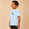 Kids' t-shirt with hand-drawn hyacinth illustration — Wild Lines collection by Atme
