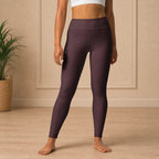 Hand-drawn Wild One print on women's leggings — original art by Atme
