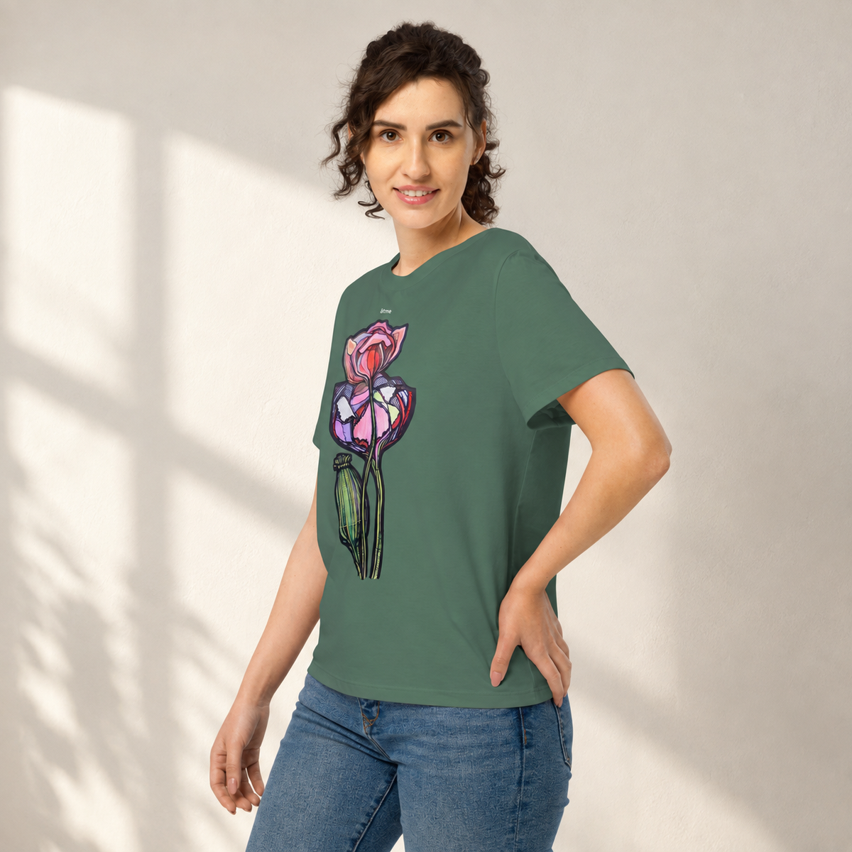 Wild One Women’s organic ribbed neck t-shirt