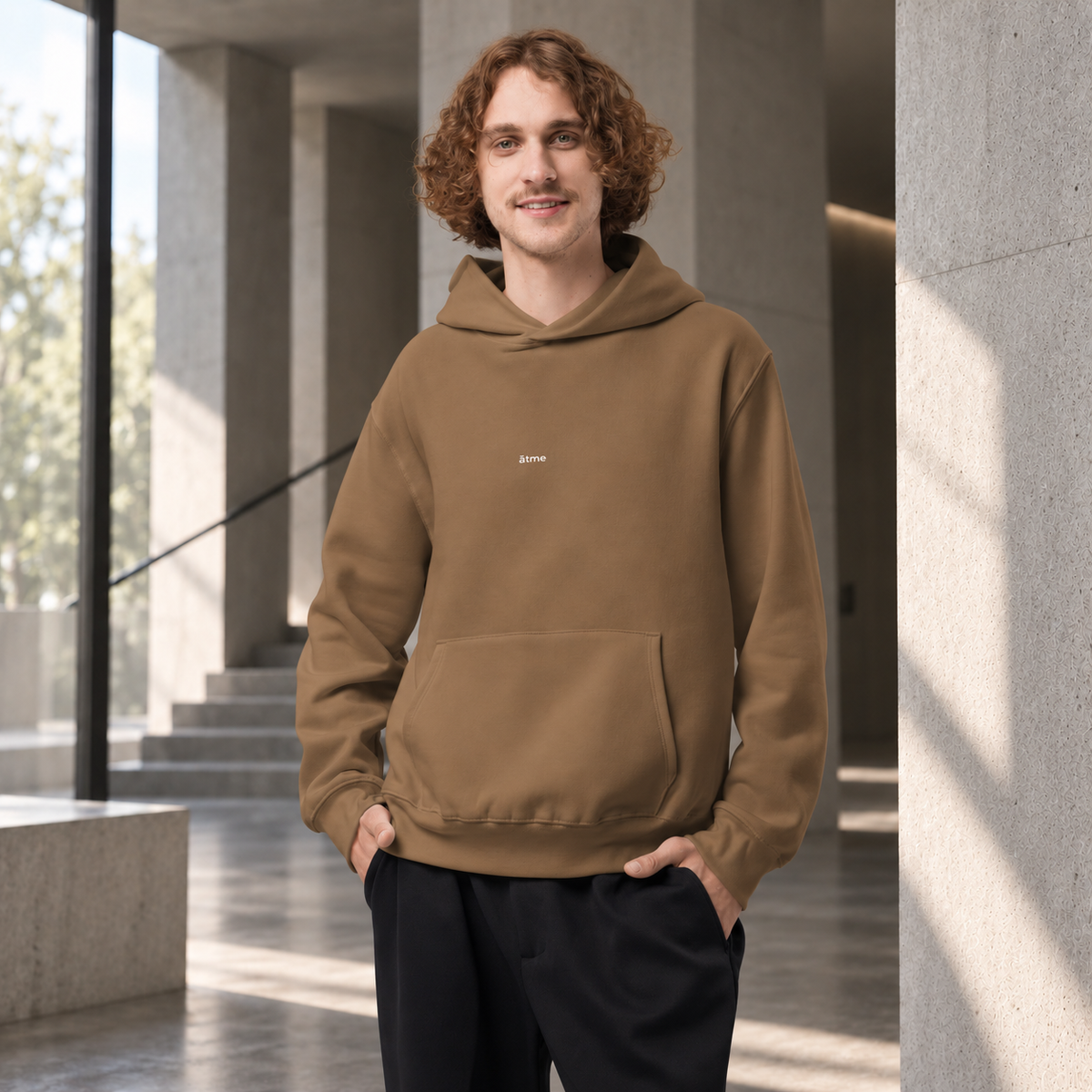 Oversized Heavyweight Hoodie for Men - In praise of small lives