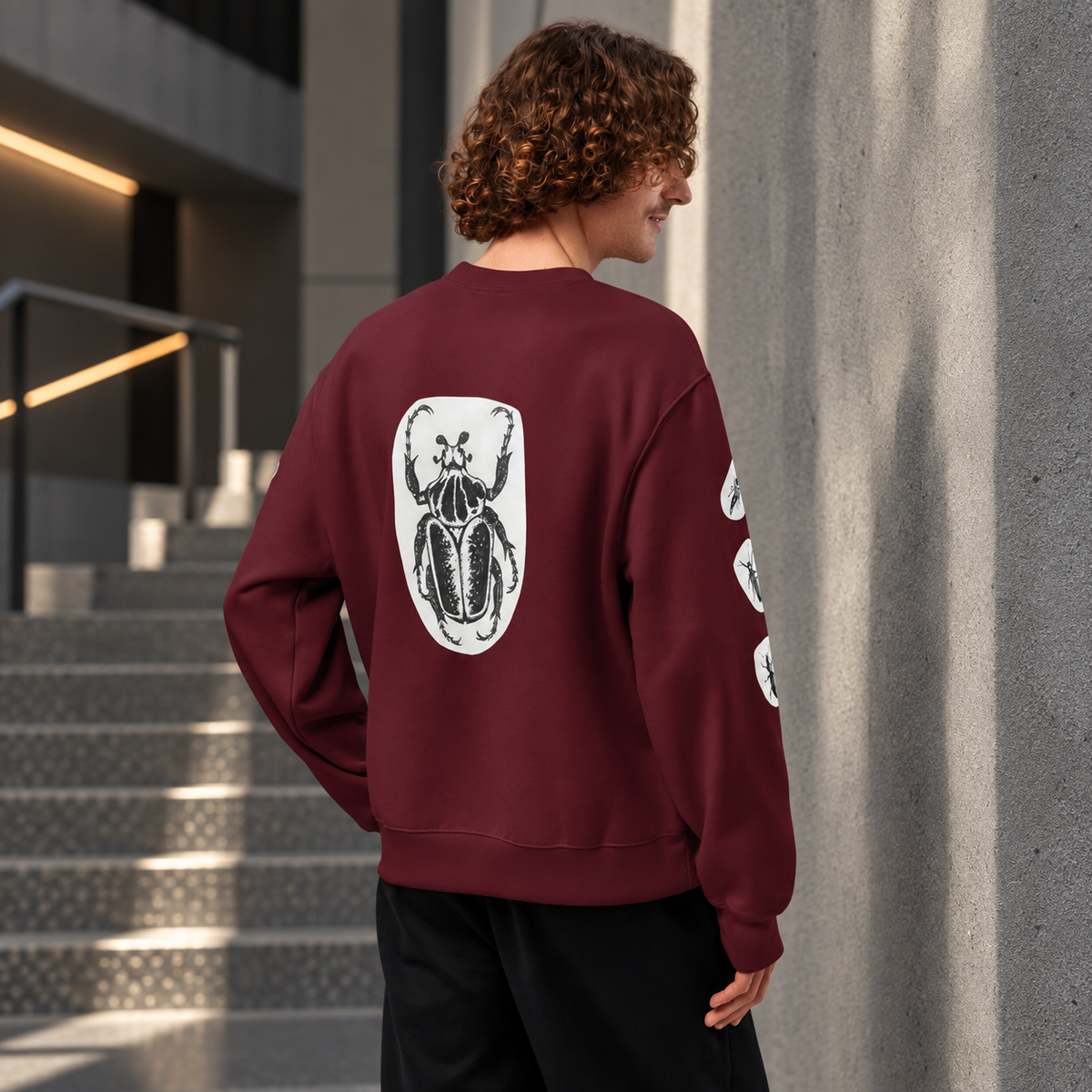 Oversized Heavyweight Sweatshirt Quiet Forms