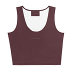 Wild One smooth crop top white front — At My Own Pace printed crop top, Wild Lines Collection by Atme