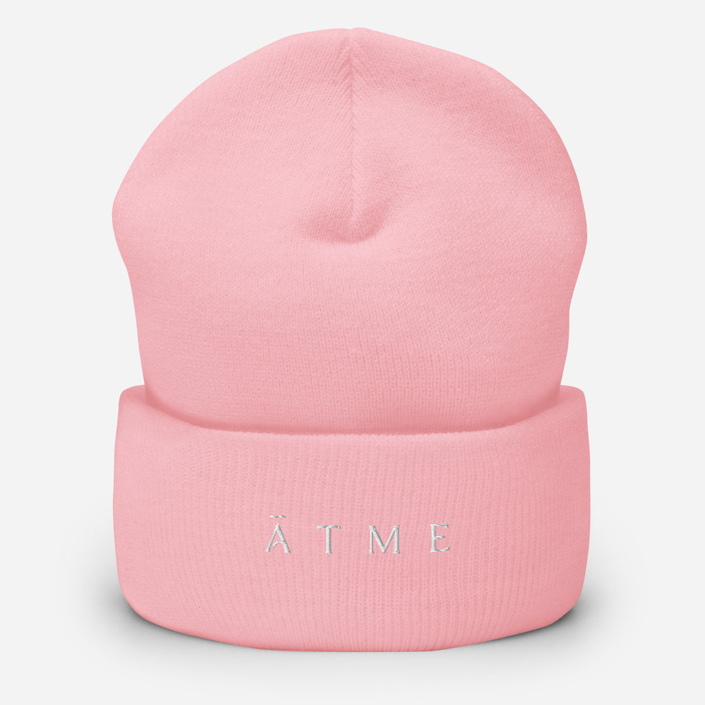 Soft cuffed beanie — ribbed knit, ĀTME Original by Atme