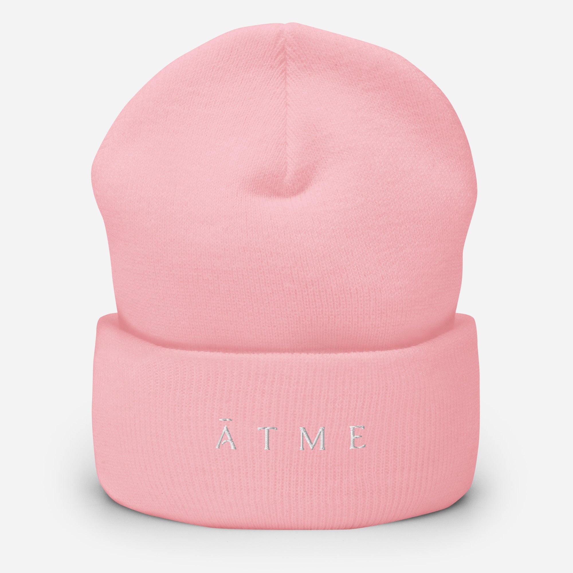 Soft cuffed beanie — ribbed knit, ĀTME Original by Atme
