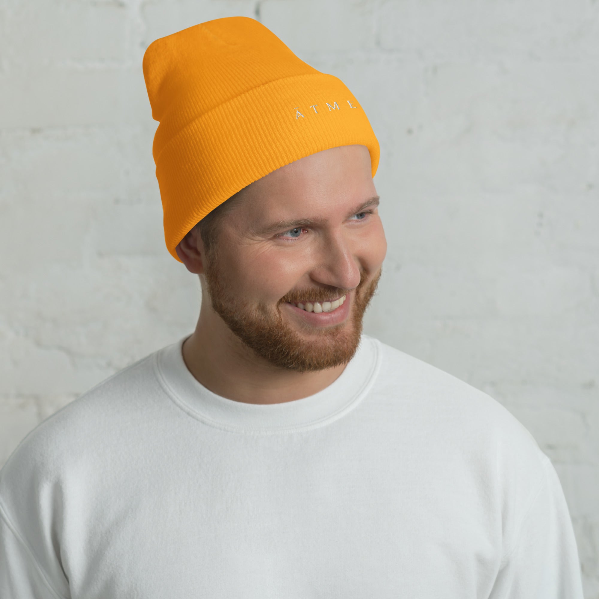 Unisex cuffed beanie — classic knit style, ĀTME Original by Atme