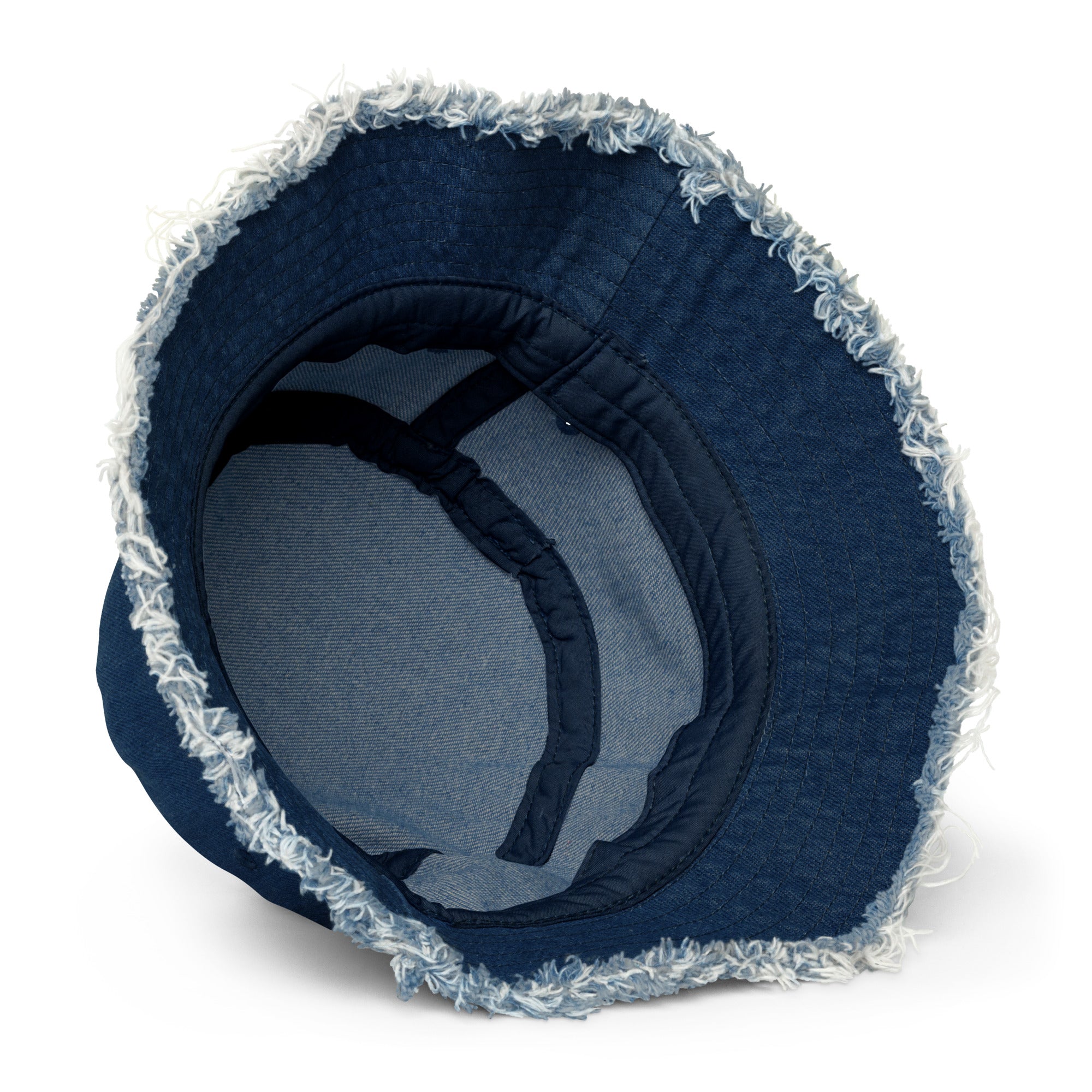 Unisex denim bucket hat — clean minimal design, ĀTME Original by Atme