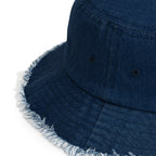 ĀTME bucket hat in denim — relaxed fit unisex headwear, ĀTME Original by Atme