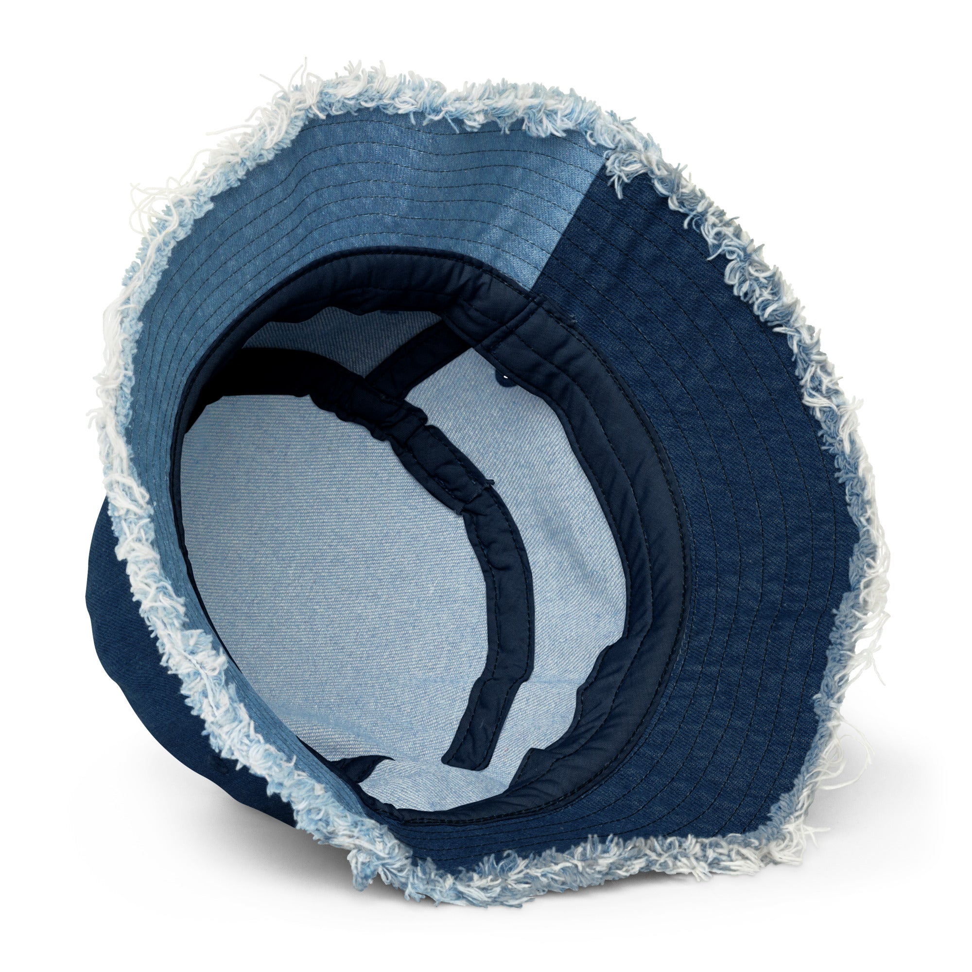 Bucket hat in denim — worn style, ĀTME Original by Atme