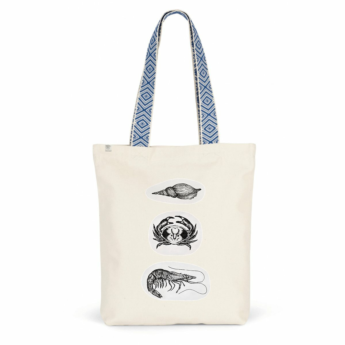 Recycled Eco Tote back - front_0