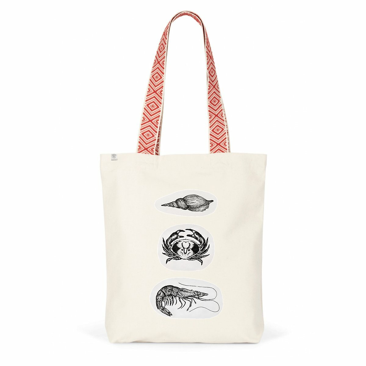 Recycled Eco Tote back - front_1