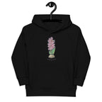 Kids' hoodie featuring original hyacinth artwork — Atme independent art brand