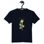 Kids' t-shirt featuring original rose artwork — Atme independent art brand