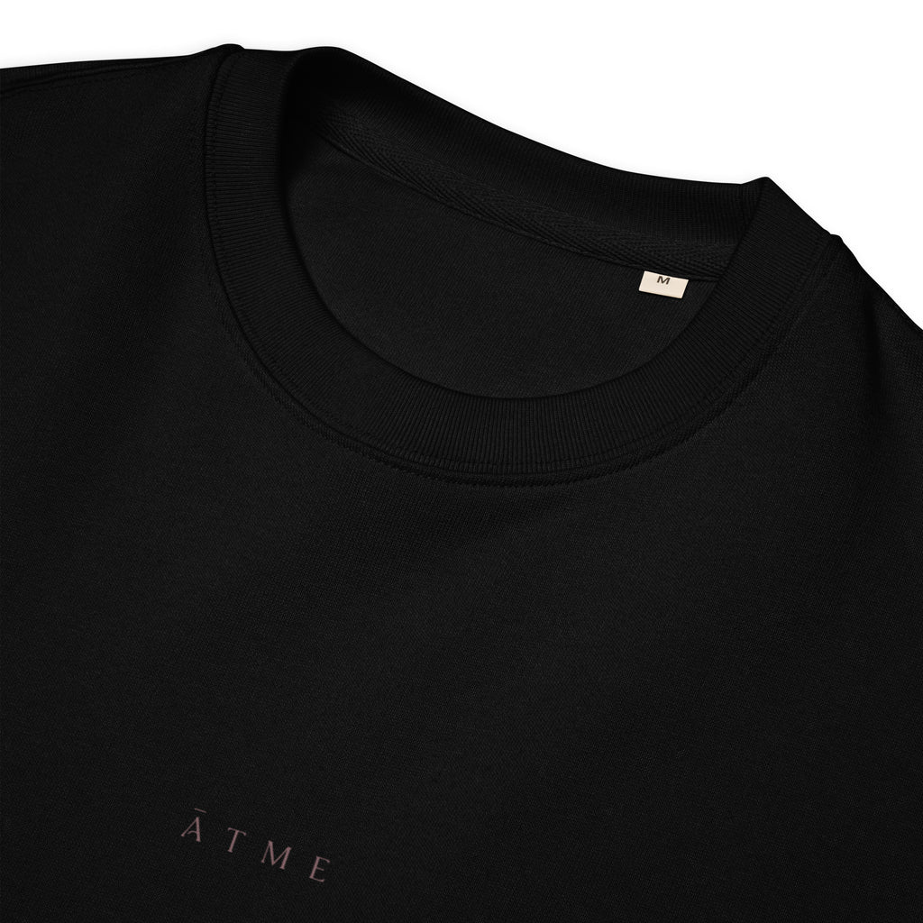 Organic cotton sweatshirt for women — worn natural style, ĀTME Original by Atme
