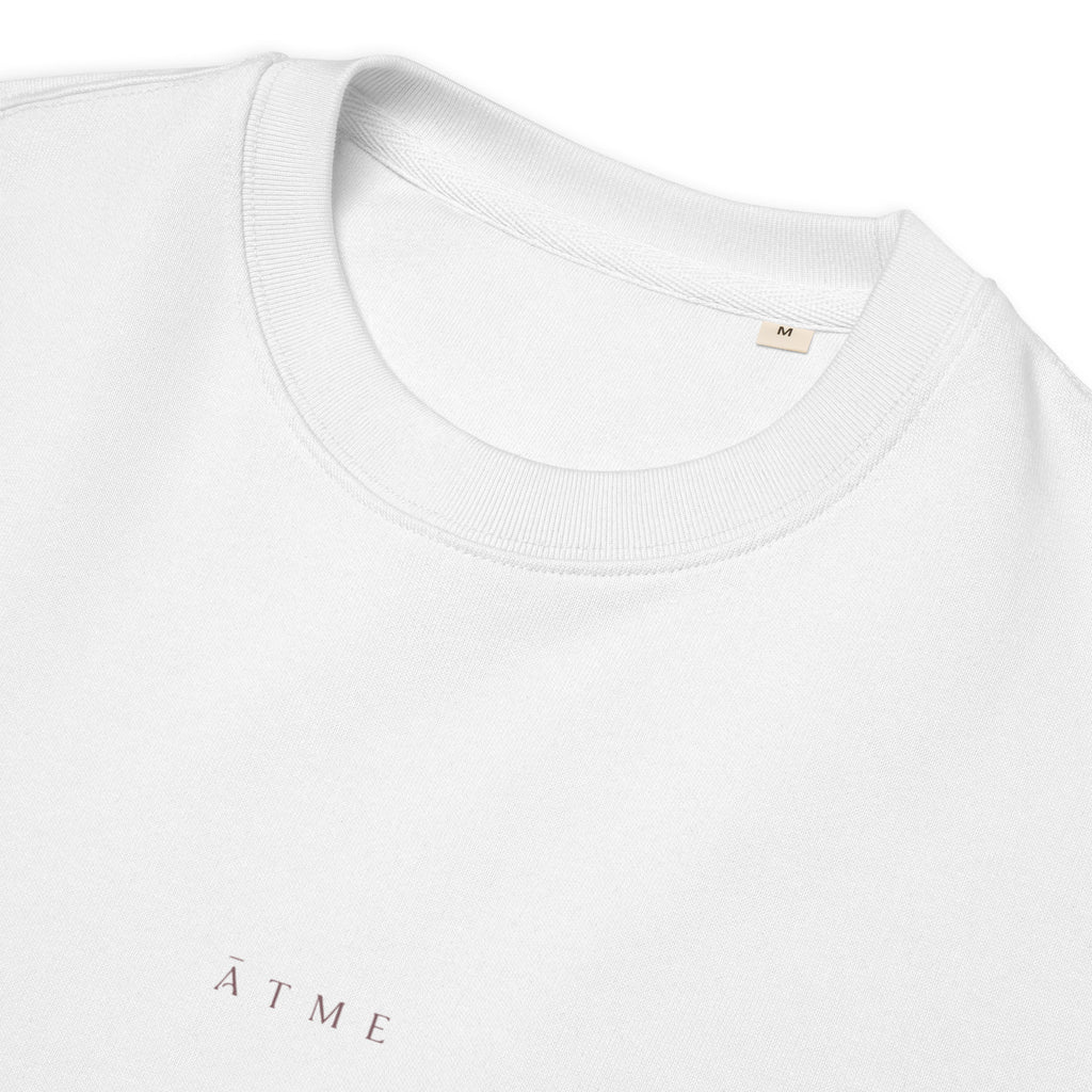 Organic crewneck sweatshirt for women — relaxed regular fit, ĀTME Original by Atme