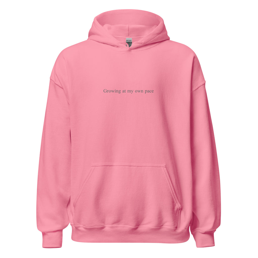 Illustrated botanical hoodie — Wild One design, Wild Lines by Atme