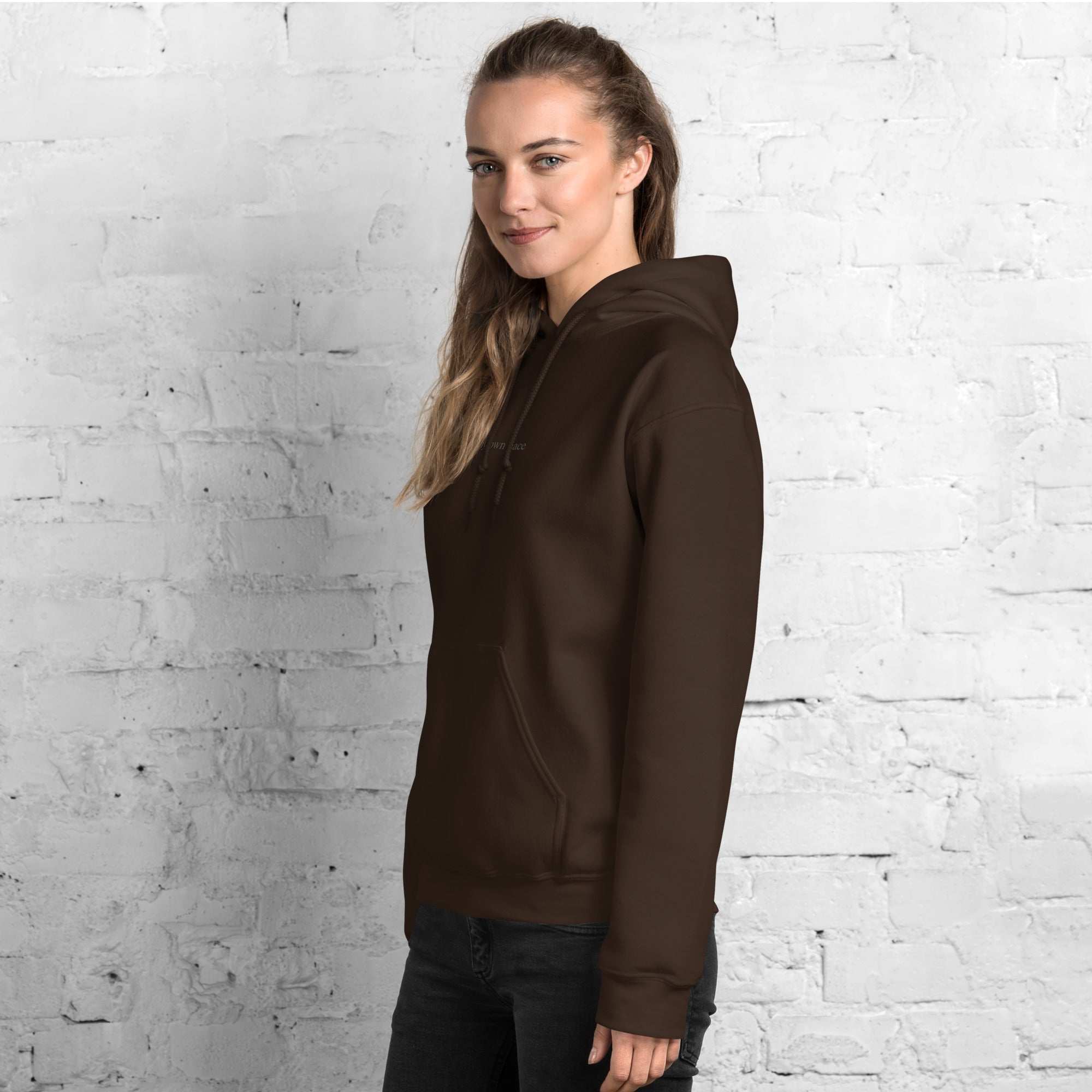Wild Lines Wild One hoodie — bold floral art, wearable illustration by Atme