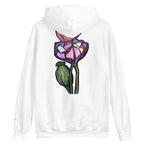 Wild One art hoodie — hand-drawn botanical print, Wild Lines by Atme