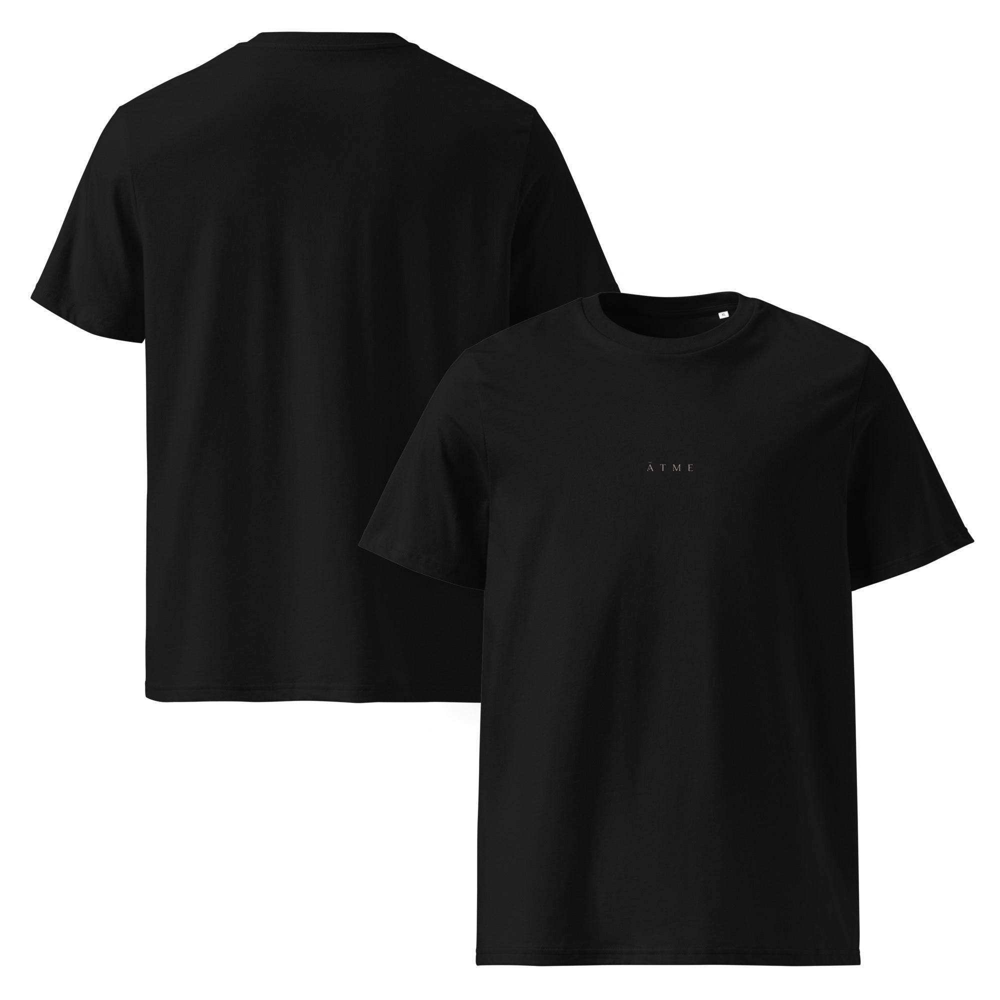 Minimal unisex organic t-shirt — clean design, ĀTME Original by Atme